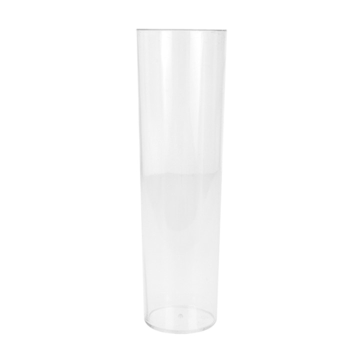 Plastic Tasting Cup PS Large Clear 4,5x10,5cm 130ml (20 Units)