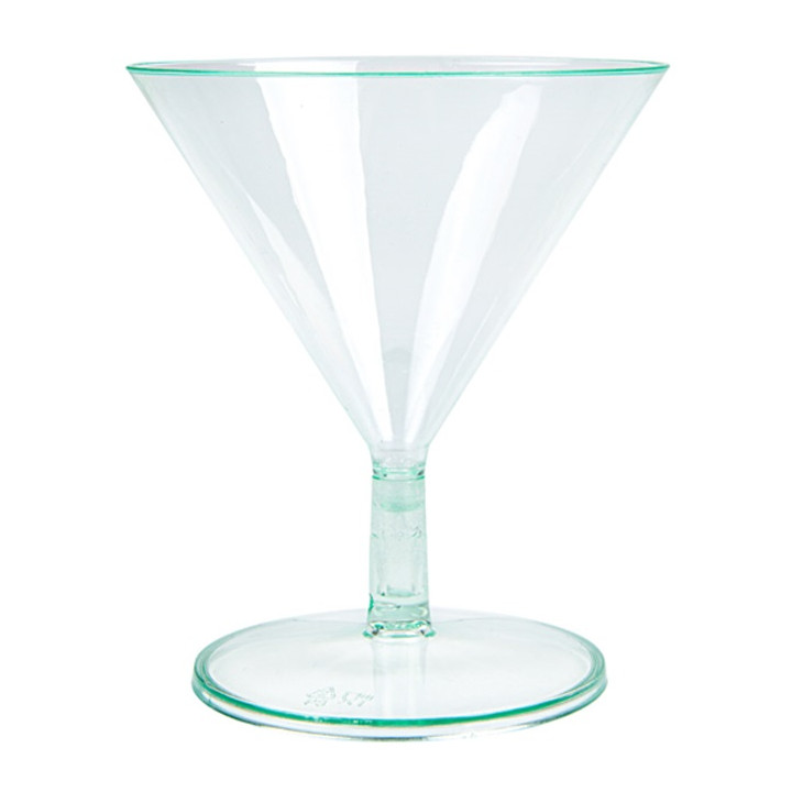 Plastic Glass Water Green 65ml (144 Units)