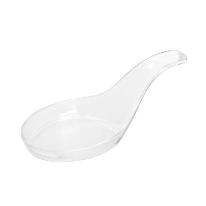 Plastic Tasting Spoon PS Clear 12 cm (2000 Units)