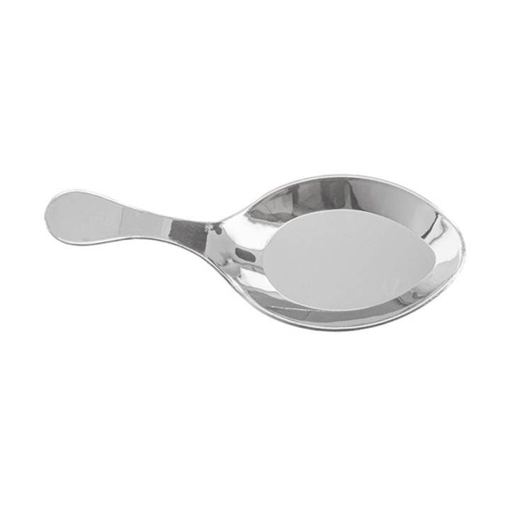 Plastic Sauce Mini Spoon PS Silver 10 cm (500 Units)