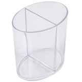 Plastic Tasting Cup PS 2 Compartments Clear 60ml (100 Units)  