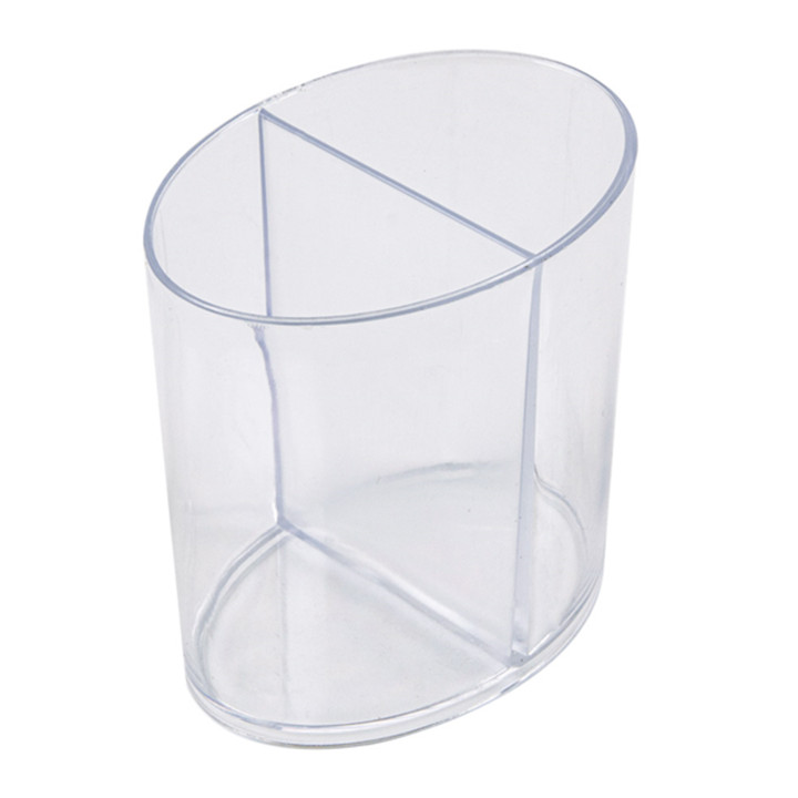 Plastic Tasting Cup PS 2 Compartments Clear 60ml (100 Units)  