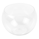 Tasting Plastic Bowl PS Sfere Shape Large Size Clear 150 ml (5 Units) 