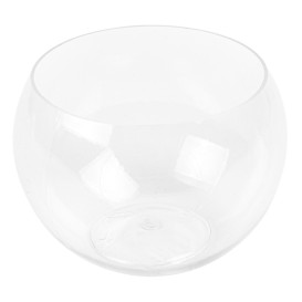 Tasting Plastic Bowl PS Sfere Shape Large Size Clear 150 ml (5 Units) 