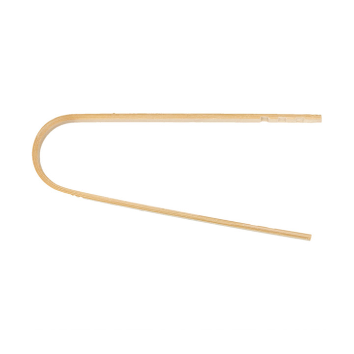 Bamboo Serving Tong 8cm (500 Units)