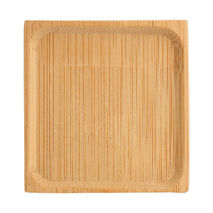 Bamboo Tasting Plate Square shape 6x6cm (24 Units) 
