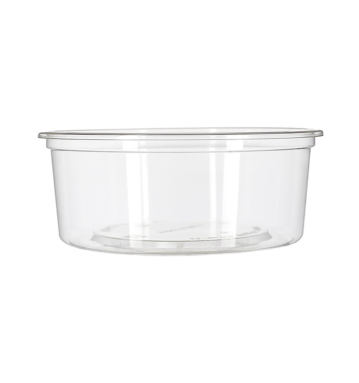 Tub Deli Container PLA Clear Compostable 240ml (600 Units) 