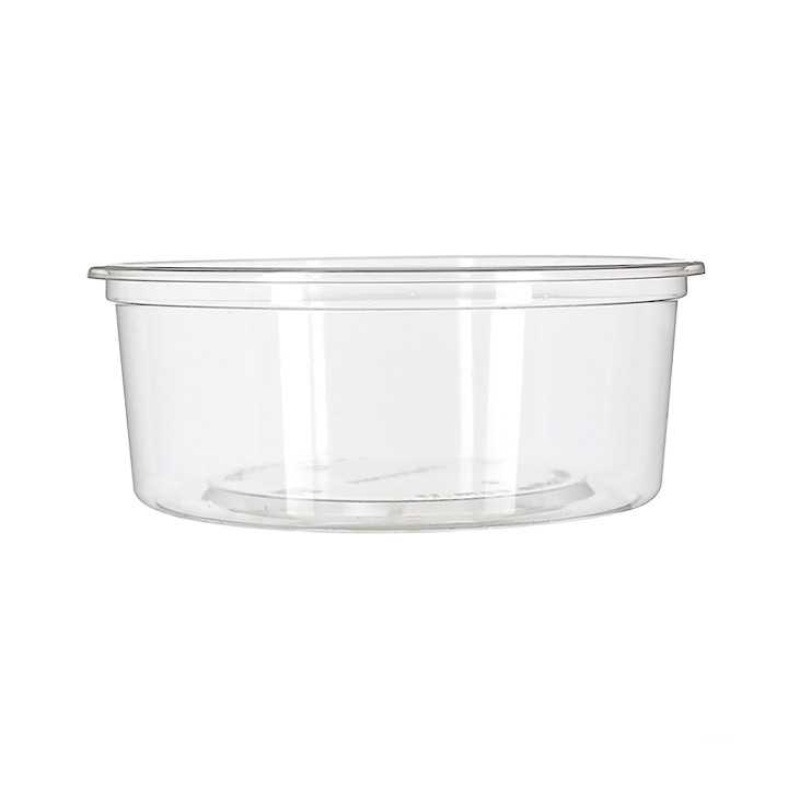 Tub Deli Container PLA Clear Compostable 240ml (600 Units) 