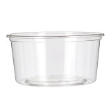 Tub Deli Container PLA Clear Compostable 360ml (50 Units) 