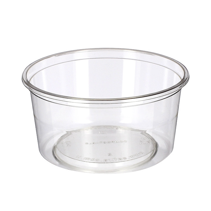 Tub Deli Container PLA Clear Compostable 360ml (50 Units) 