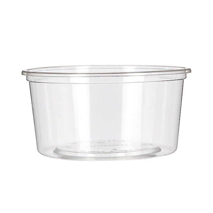Tub Deli Container PLA Clear Compostable 360ml (600 Units) 