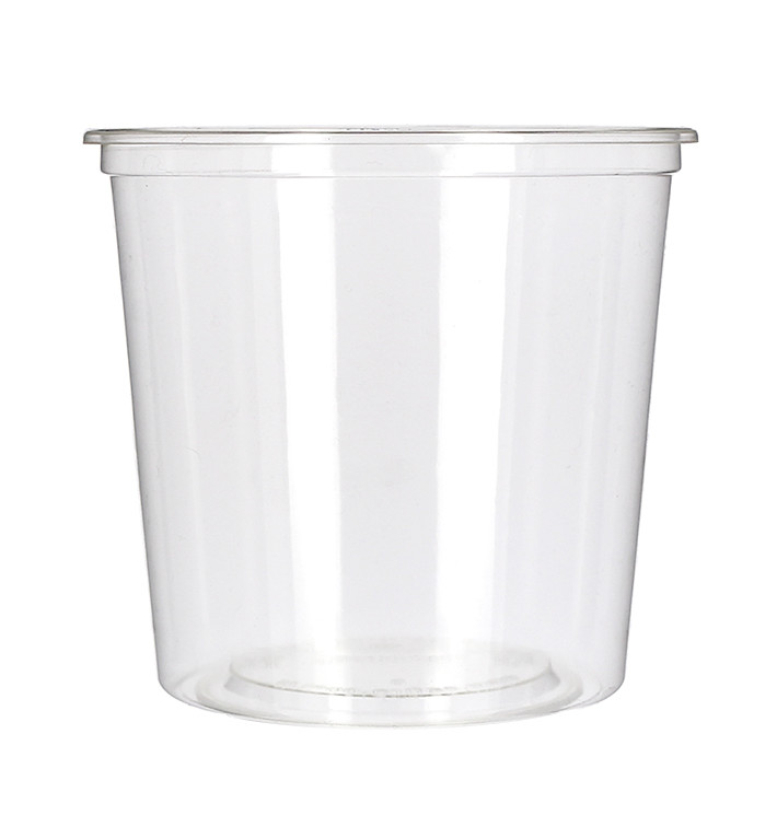 Tub Deli Container PLA Clear Compostable 720ml (50 Units) 