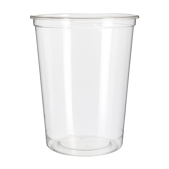 Tub Deli Container PLA Clear Compostable 960ml (50 Units) 