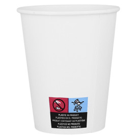 Paper Cup White ECO 8Oz/240ml Ø8cm (1.000 Units)