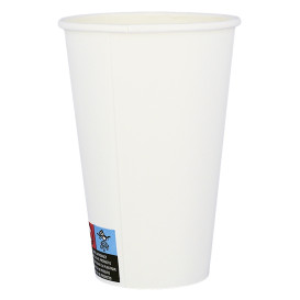 Paper Cup White ECO 12Oz/360ml Ø8cm (100 Units)