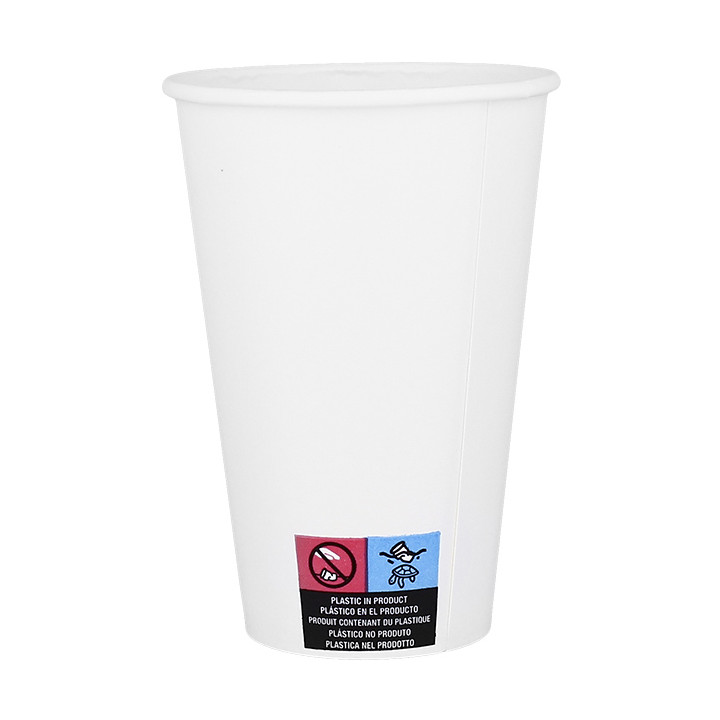 Paper Cup White ECO 12Oz/360ml Ø8cm (100 Units)