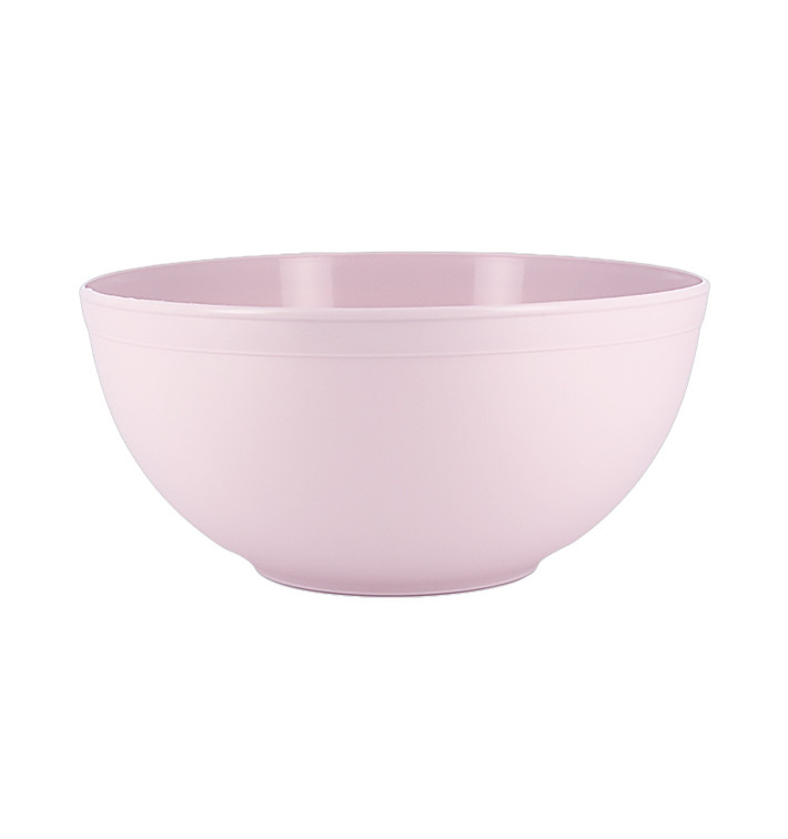 Bowl Reusable Durable PP Mineral Pink 2.000ml Ø20cm (1 Unit)