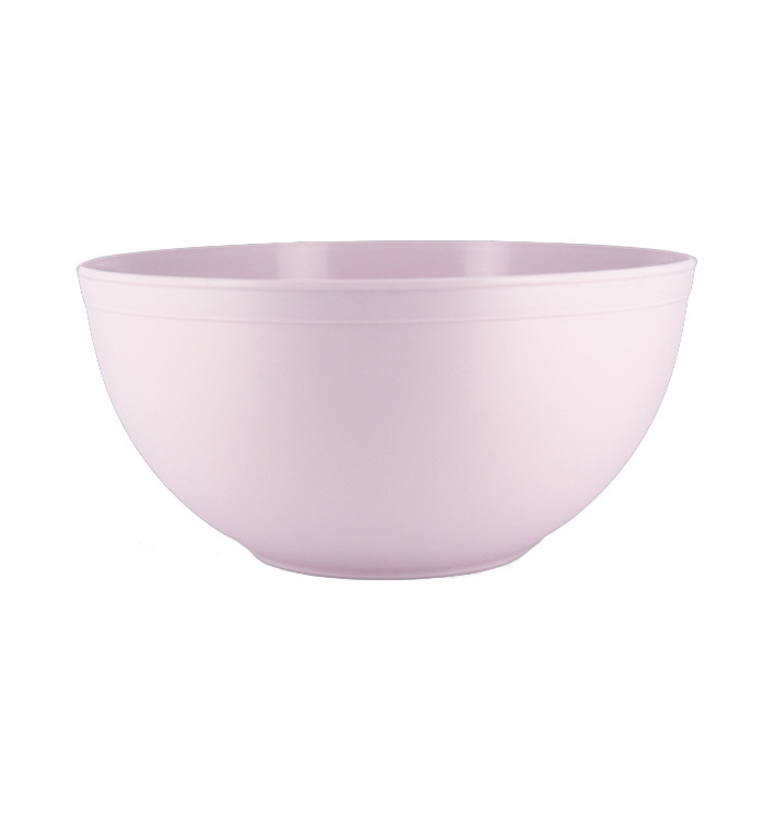 Bowl Reusable Durable PP Mineral Pink 3.350ml Ø23,5cm (12 Units)