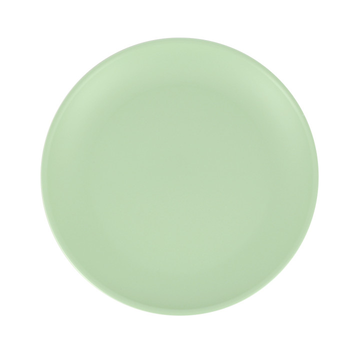 Reusable Plate Durable PP Mineral Green Ø23,5cm (6 Units)