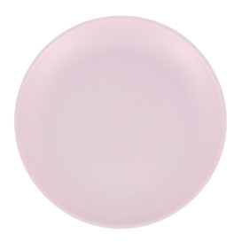Reusable Plate Durable Mineral-Filled PP Pink Ø23,5cm (12 Units)