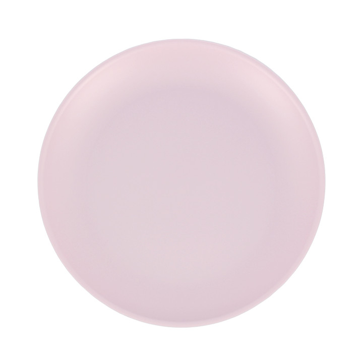 Reusable Plate Durable PP Mineral Pink Ø23,5cm (54 Units)