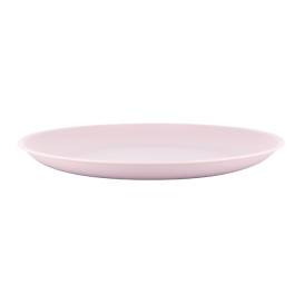 Reusable Plate Durable PP Mineral Pink Ø23,5cm (54 Units)