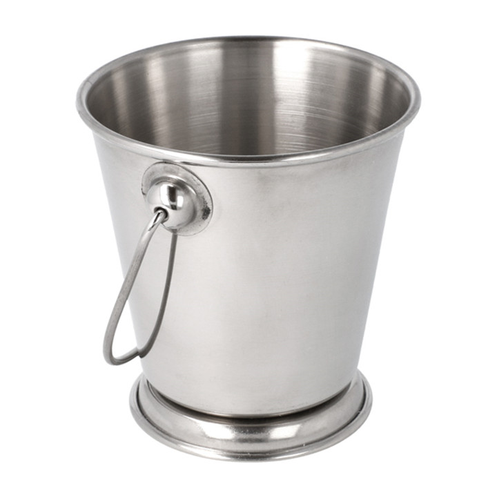 Serving Bucket Steel Ø12x12cm (6 Units)