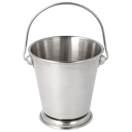 Serving Bucket Steel Ø9x9cm (1 Unit) 