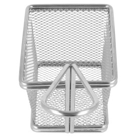 Serving Mini Fryer Container Steel 10x9x6cm (6 Units)