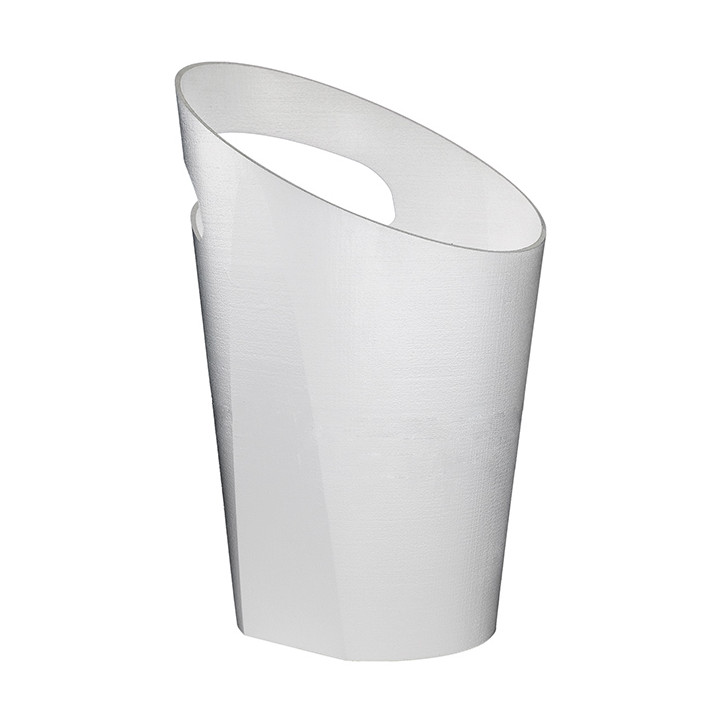 Reusable Ice Bucket PP White for 1 Bottle (1 Unit)
