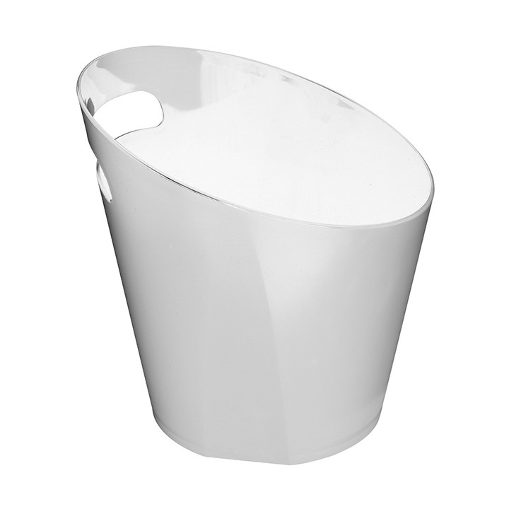 Reusable Ice Bucket PP White for 7-8 Bottles (1 Unit)
