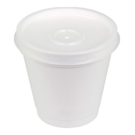 FOAM EPS Thermal Cup 4oz/120ml + Lid (100 Units)
