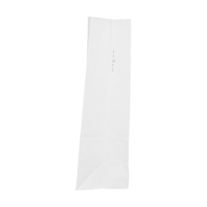 Paper Bag without Handle Kraft White 50g/m² 15+9x28cm (1.000 Units)