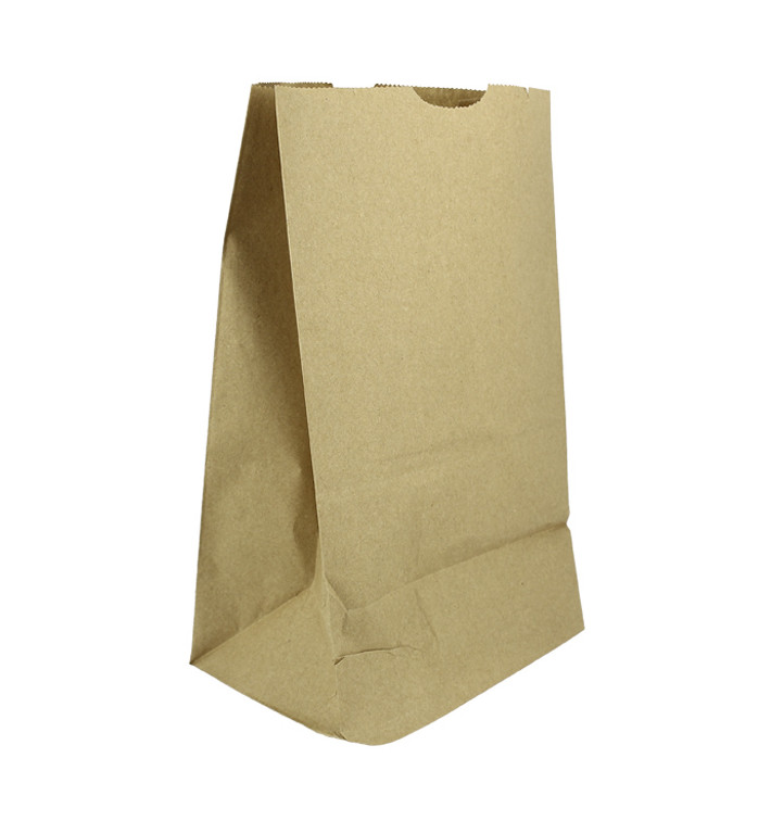Paper Bag without Handle Kraft 60g/m² 18+12x29cm (1000 Units)