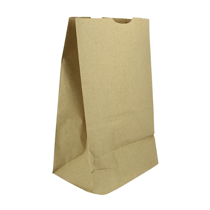 Paper Bag without Handle Kraft 60g/m² 18+12x29cm (1000 Units)