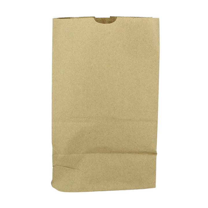 Paper Bag without Handle Kraft 60g/m² 18+12x29cm (1000 Units)