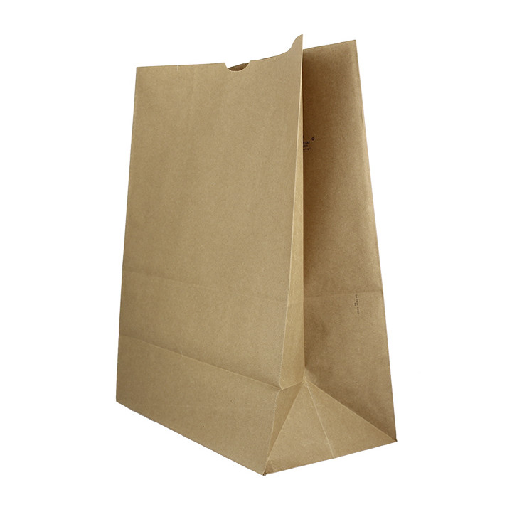 Paper Bag without Handle Kraft 80g/m² 30+18x43cm (250 Units)