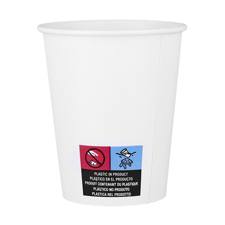 Paper Cup White ECO 7Oz/210ml Ø7cm (50 Units)