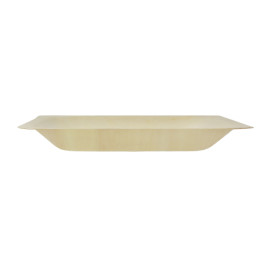 Wooden Plate Square Shape 14x14cm (200 Units)