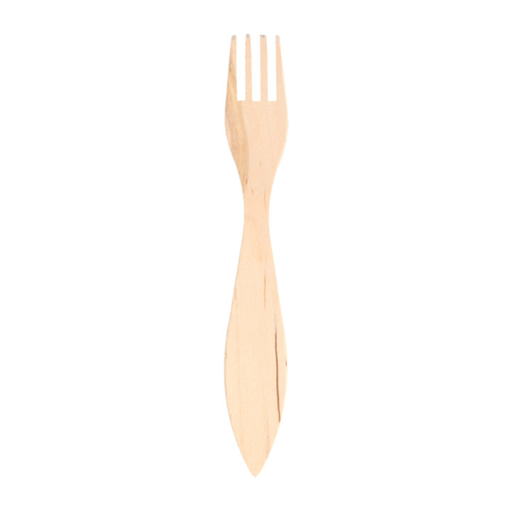 Wooden Fork Wrapped 1,50cm (500 Units)