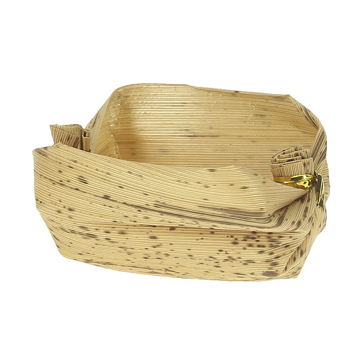Bamboo Tasting Mini basket 3,8x5,8x3,8cm (25 Units) 