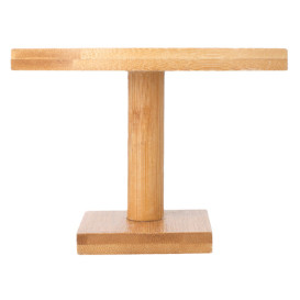 Bamboo Serving Cone Holder 2 slots (1 Unit) 