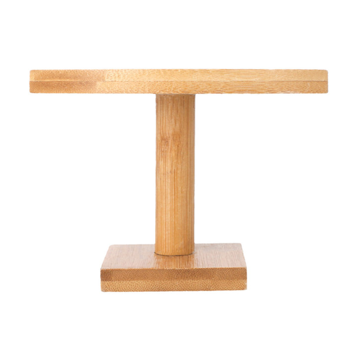 Bamboo Serving Cone Holder 2 slots (6 Units)