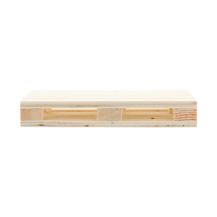 Wooden Mini Pallet Serving Platter 13x8x2cm (1 Unit) 