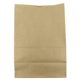 Paper Bag without Handle Kraft 50g/m² 22+12x30cm (1000 Units)