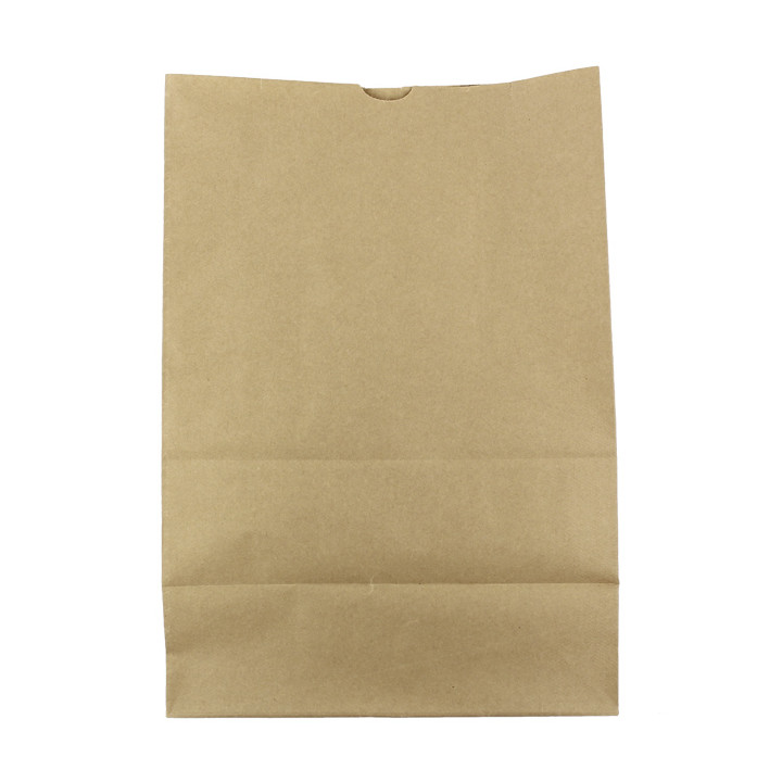 Paper Bag without Handle Kraft 70g/m² 20+16x40cm (25 Units)