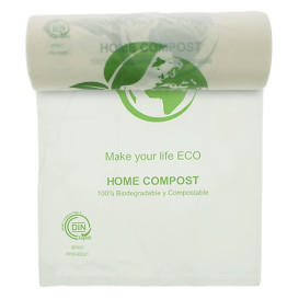 Roll of plastic bags Bio Home Compost 30x40cm (3000 Units)