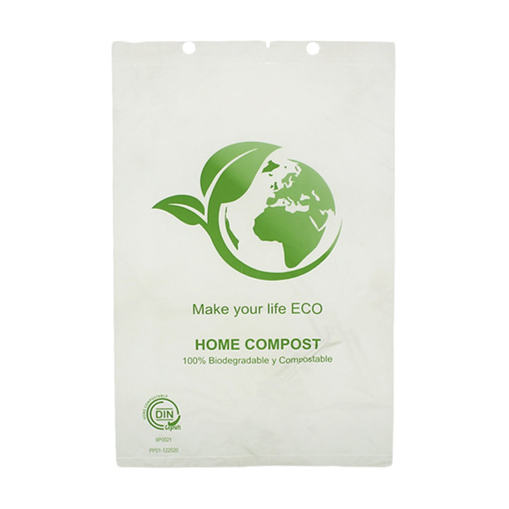 Plastic Bag Block Bio Home Compost 23x33,5cm (100 Units)