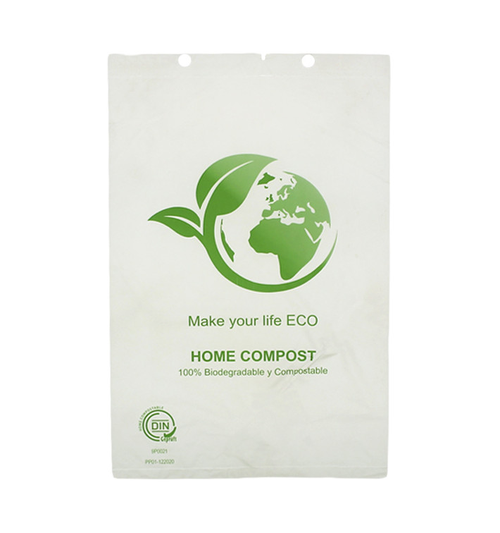 Plastic Bag Block Bio Home Compost 23x33,5cm (3.000 Units)