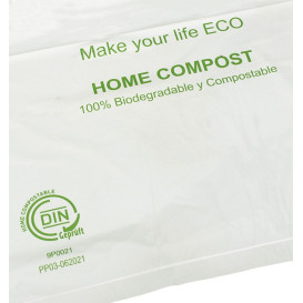 Plastic Bag Block Bio Home Compost 25x37cm (100 Units)